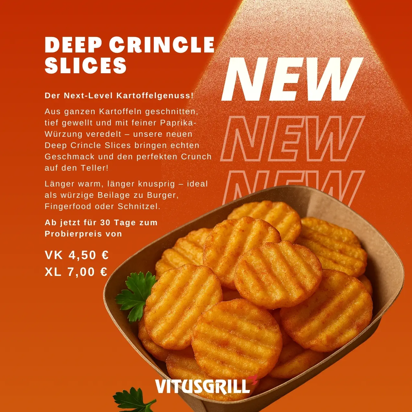 Deep Crincle Fries
