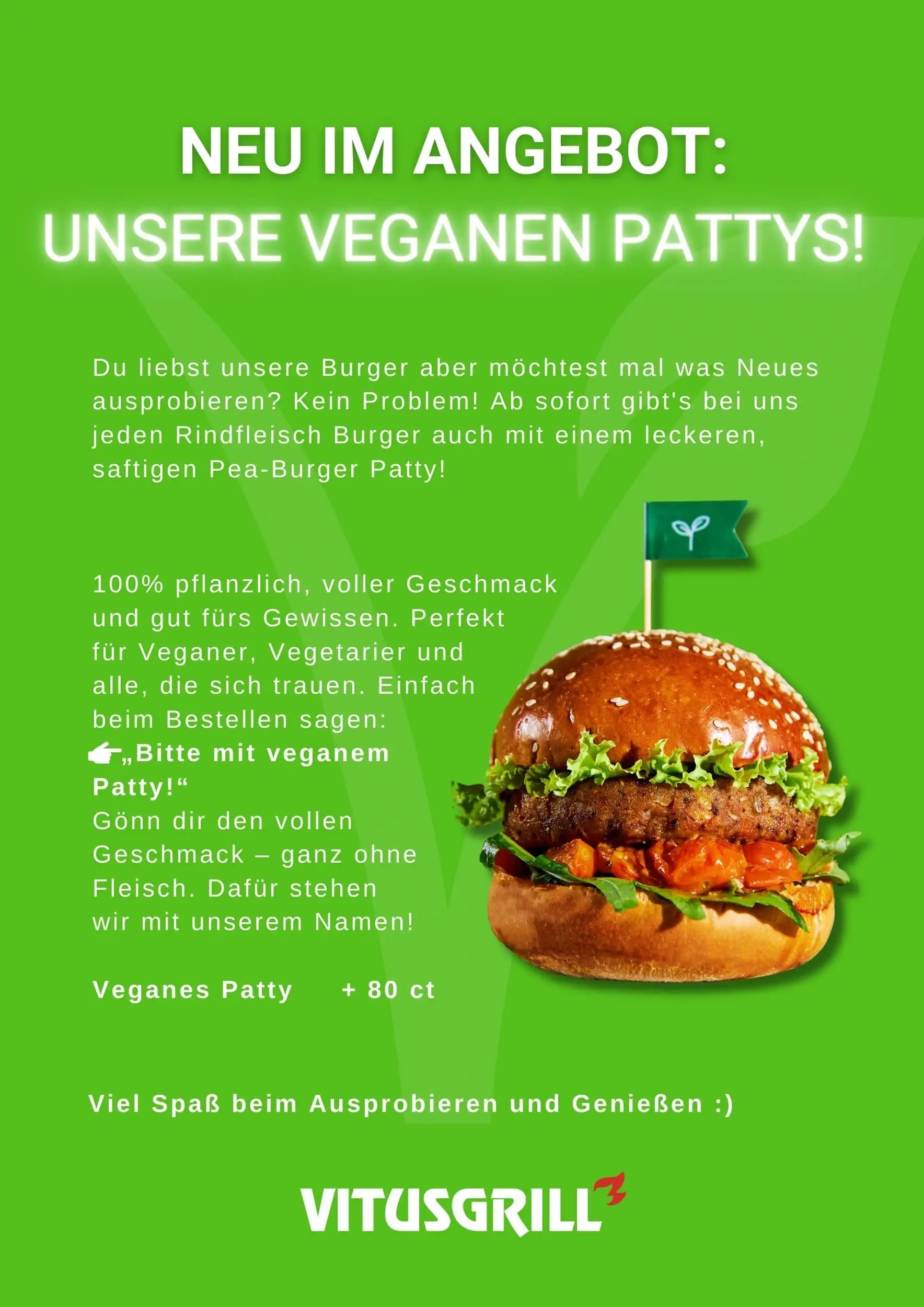 new vegan patty