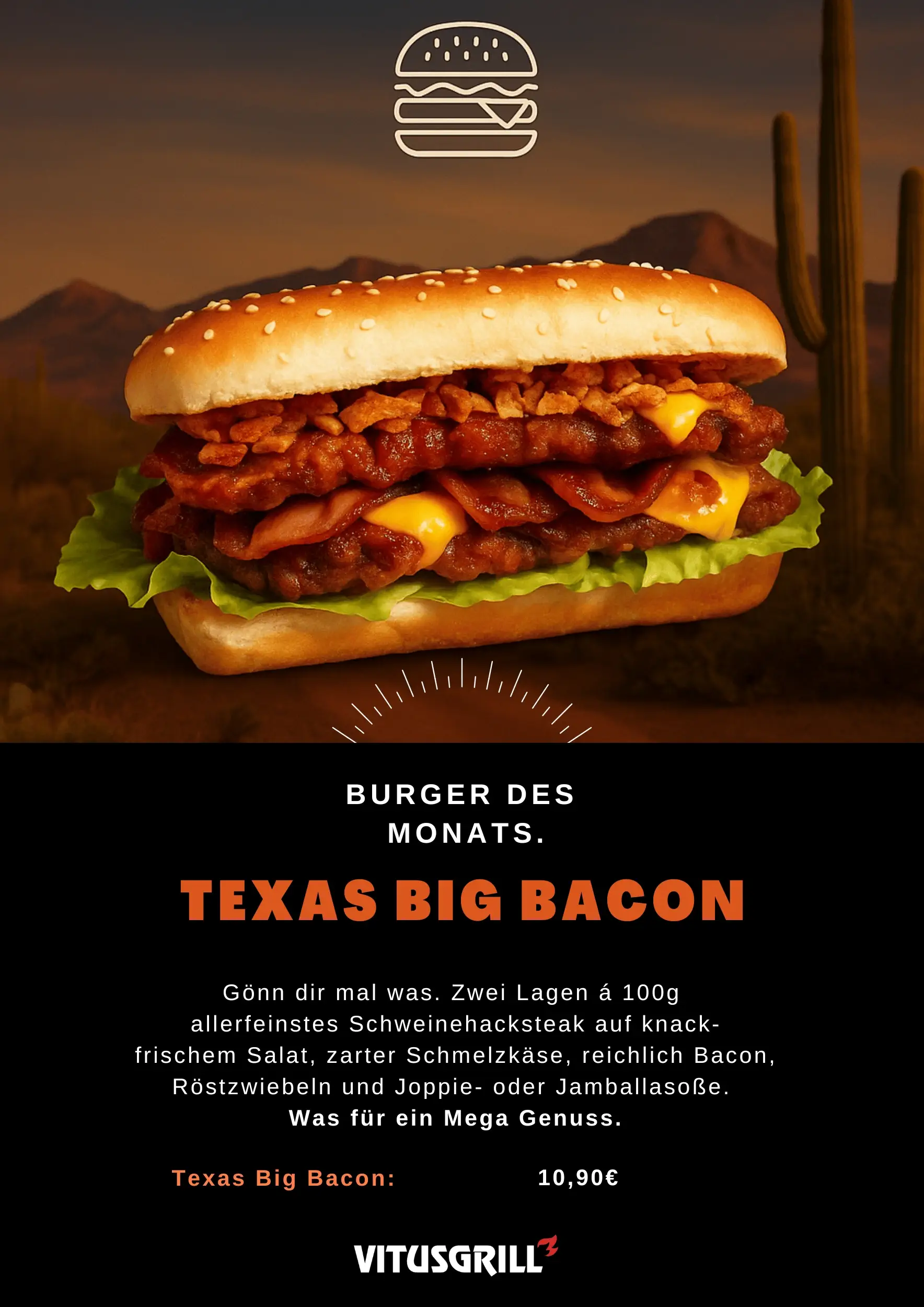 burger background